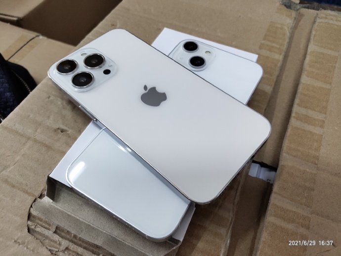 【快訊】iPhone13 模型機曝光？鏡頭成對角排列 瀏海也被剪了