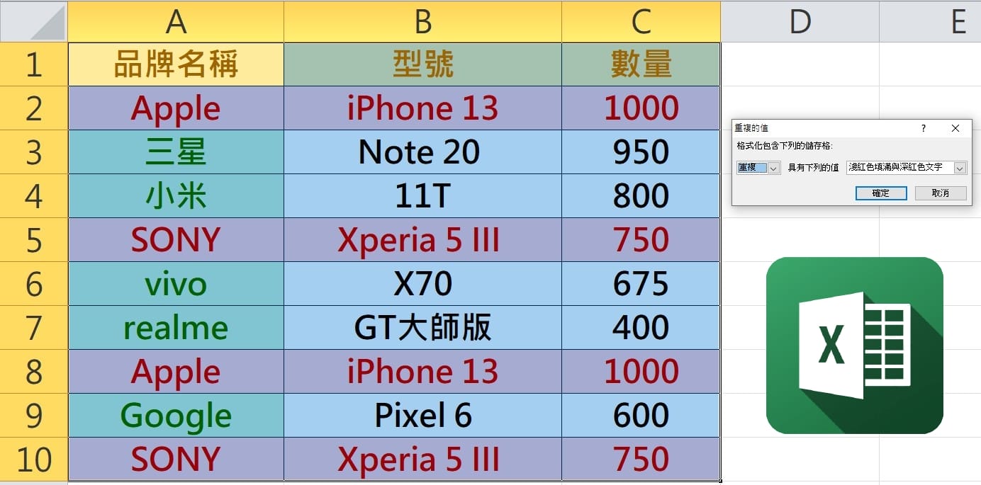 【科技新知】不用自己檢查！教你如何快速移除Excel表格的重複內容