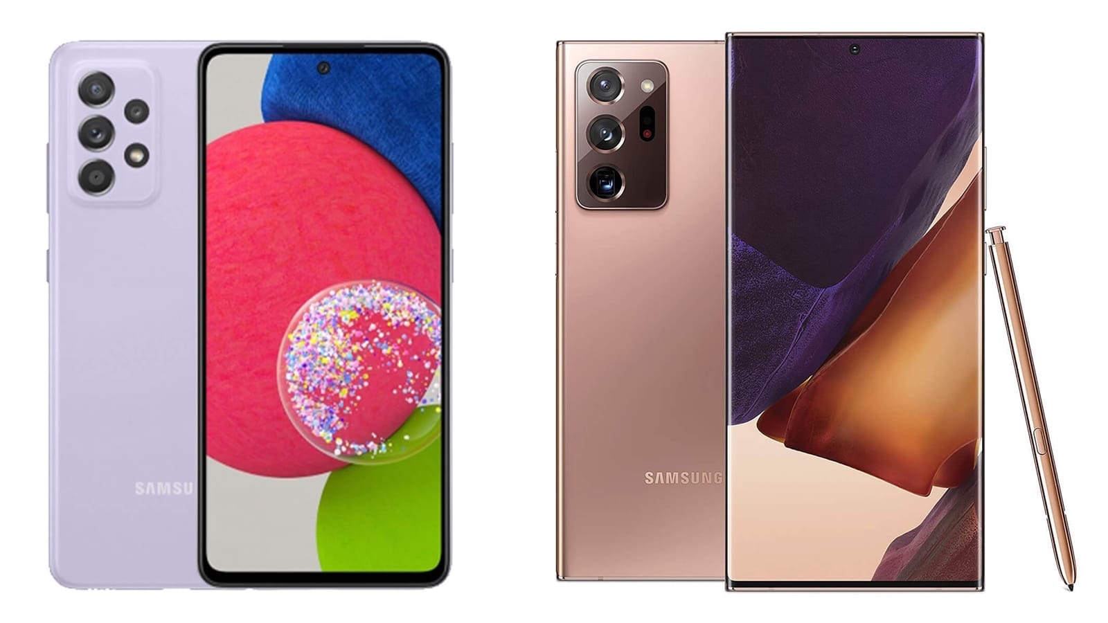 【機型比較】三星A52s和Note 20 Ultra選哪台比較好？規格功能/評價比較！哪裡買最便宜？